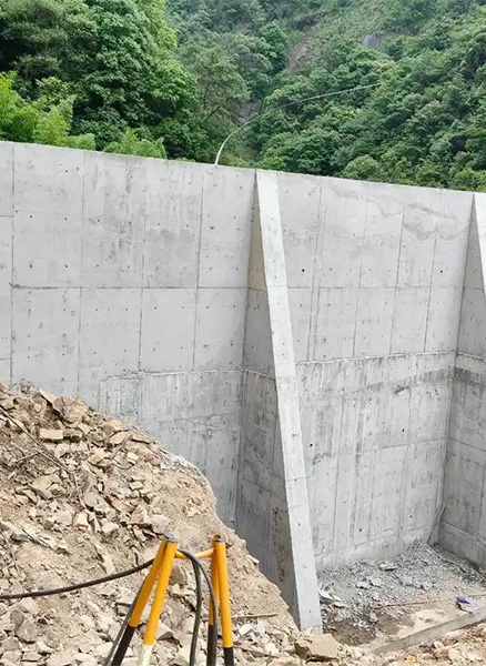 池州石台县重力式挡土墙